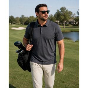 Modern Ambition Black Polo Shirt XL NWOT